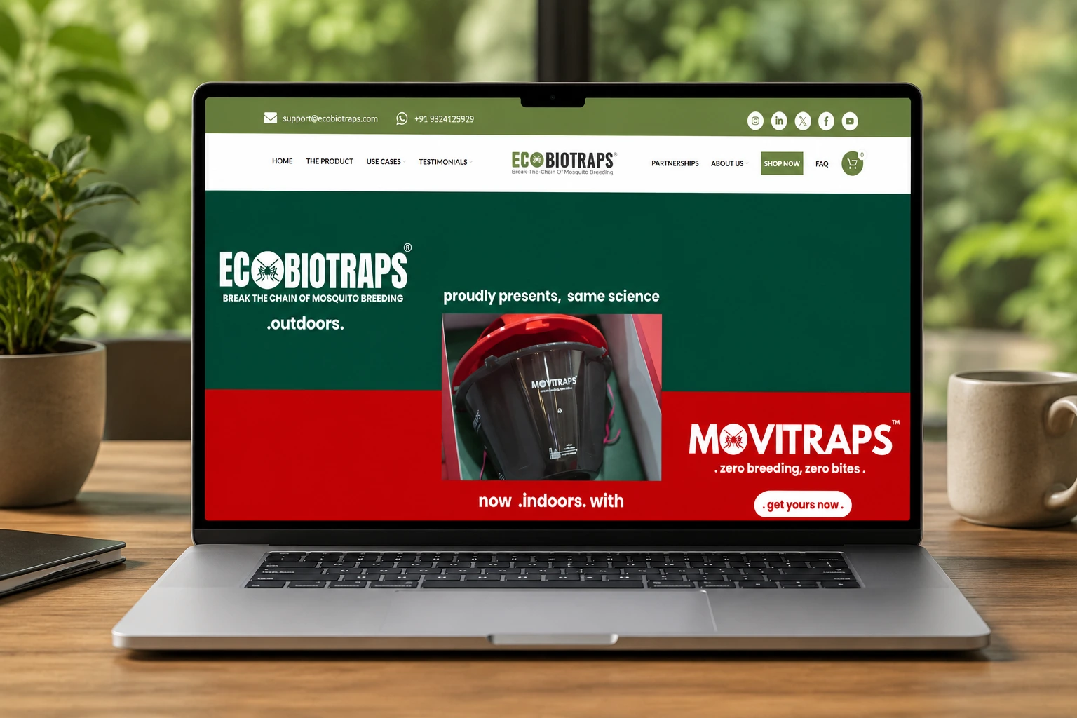 Eco BioTraps WooCommerce Website Design & Development Case Study